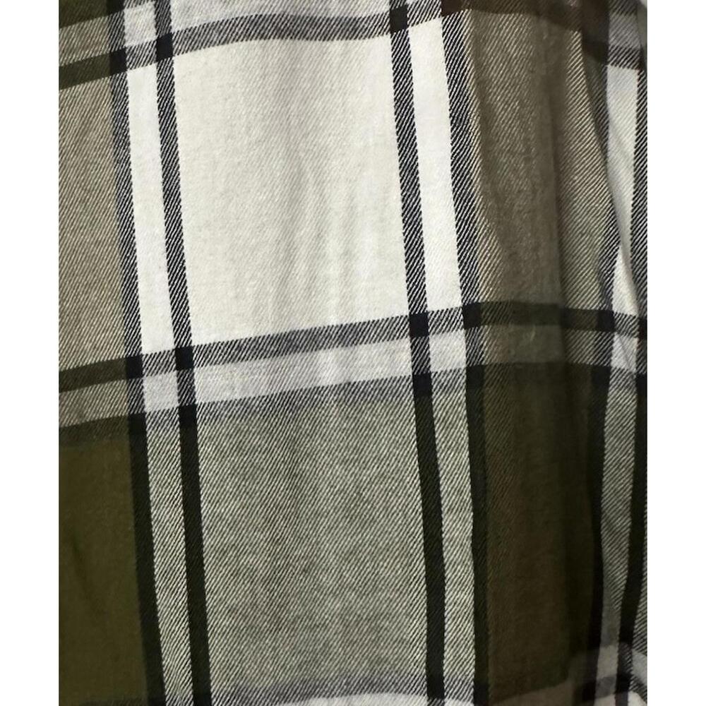 NWT Lucky Brand Womens Long Sleeve Button Plaid‎ Top Shirt Blouse Size Large - Picture 10 of 14